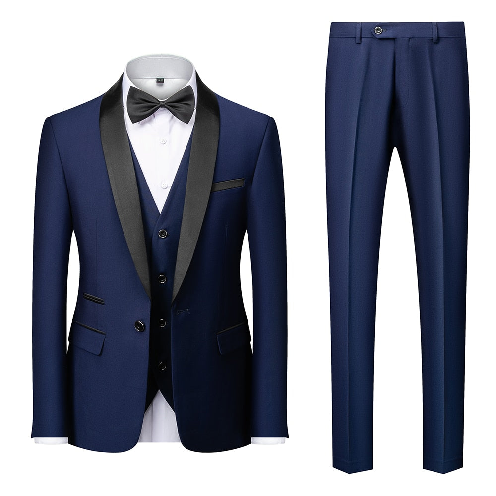 Business Casual 3 Pieces Set Suits