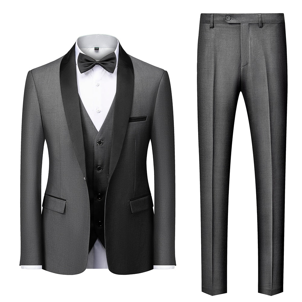 Business Casual 3 Pieces Set Suits