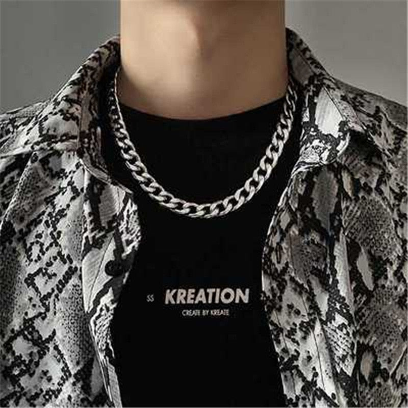 LMS Curb Cuban Necklace