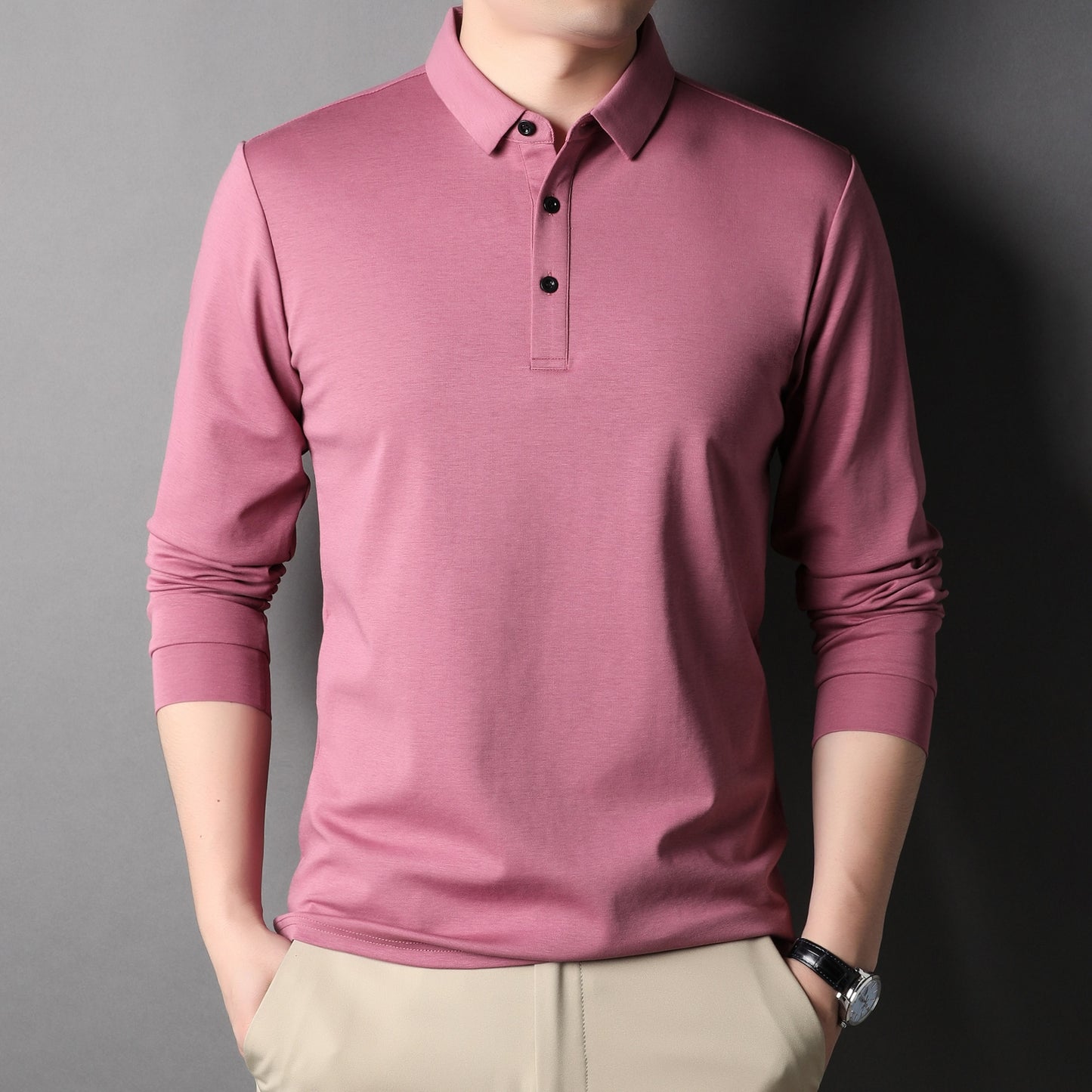 LMS Casual Long Sleeve Shirts