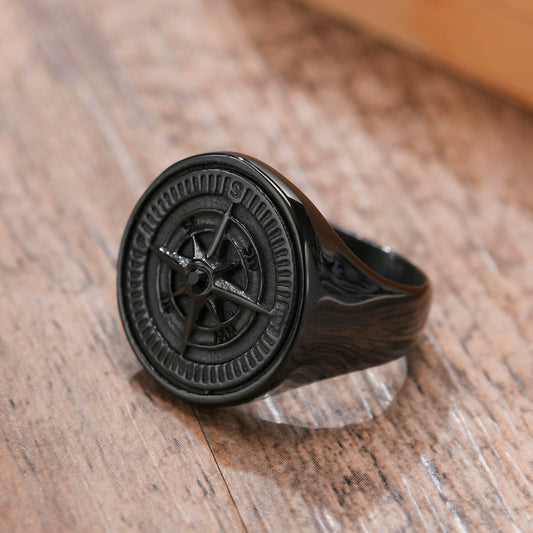 Nautical Compass Ring
