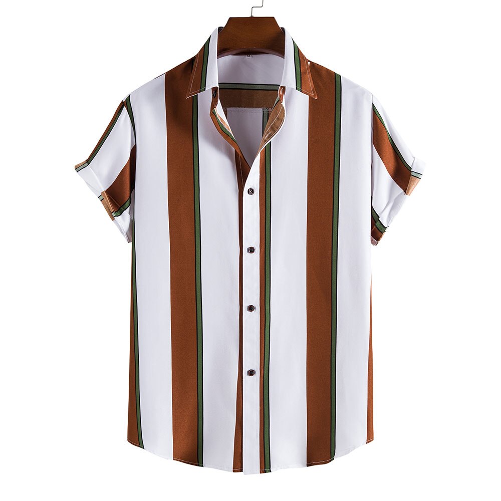 Casual Lapel Beach Shirts
