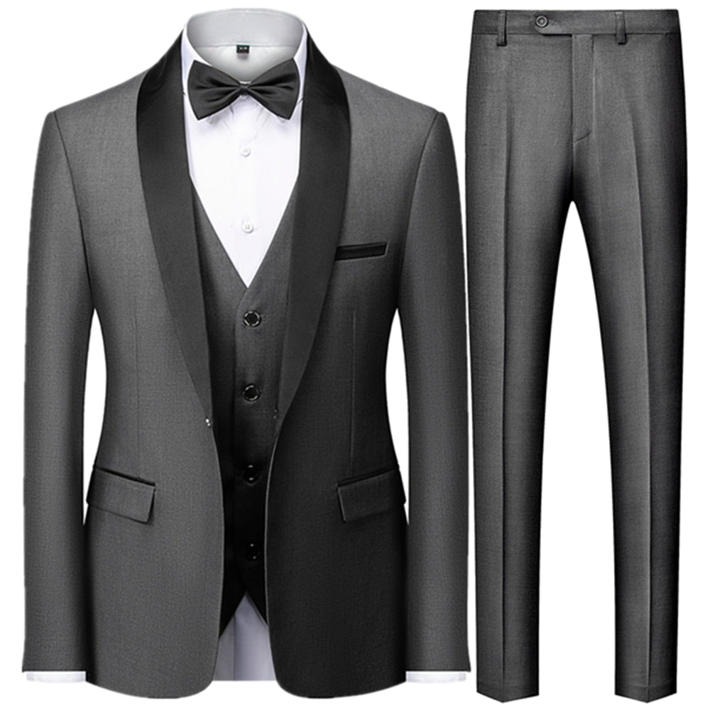 Business Casual 3 Pieces Set Suits