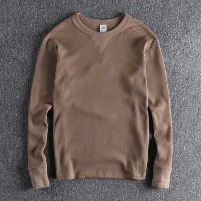 LMS Waffle Knitted Sweatshirt