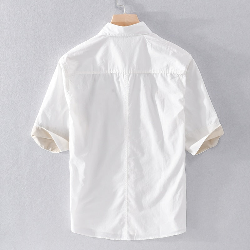 LMS Patchwork Combo Shirt