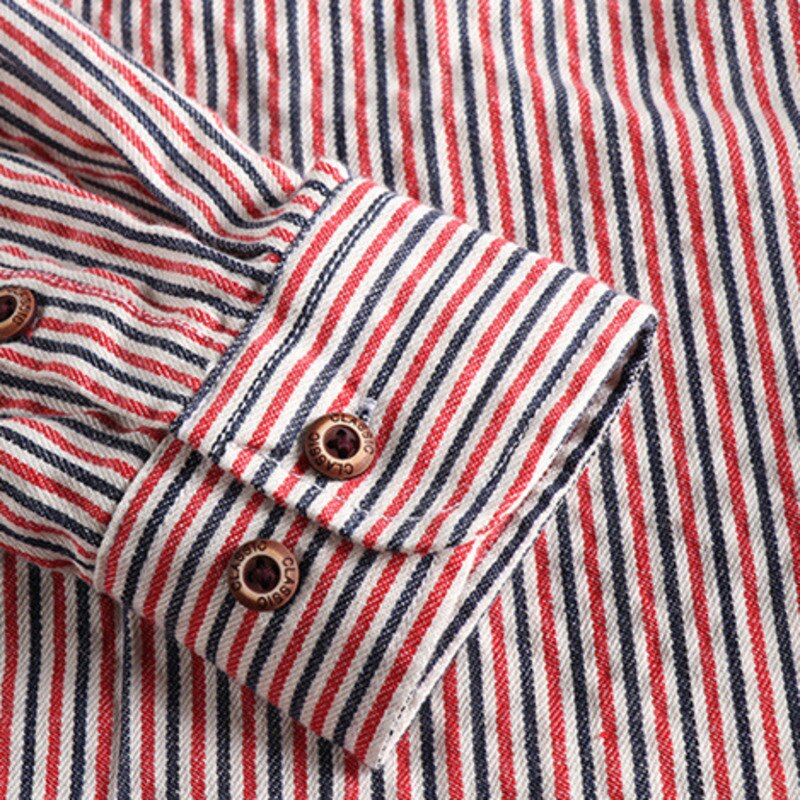 LMS Casual Striped Shirts