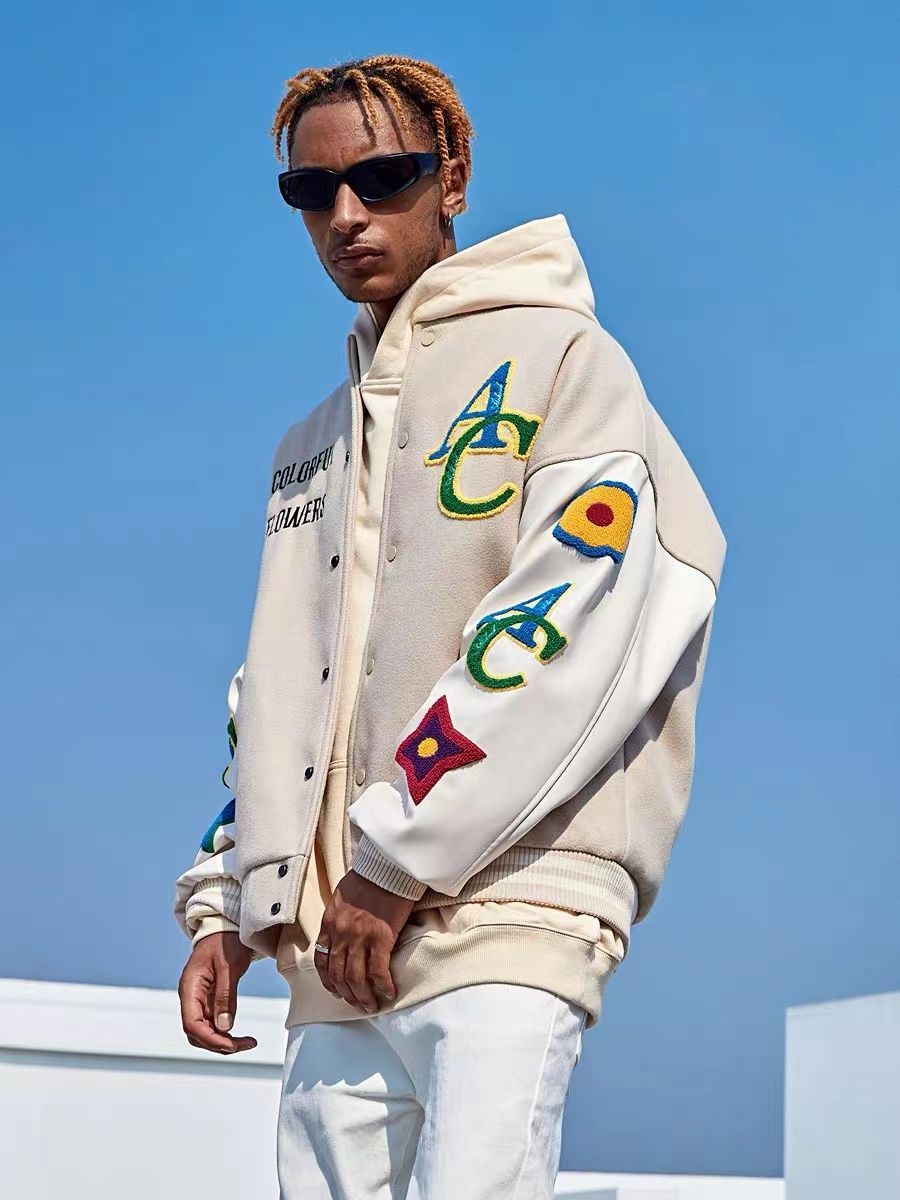 United Flower Embroidered Jacket