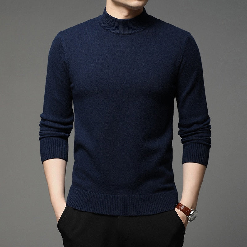 LMS Oxford Turtleneck Sweater