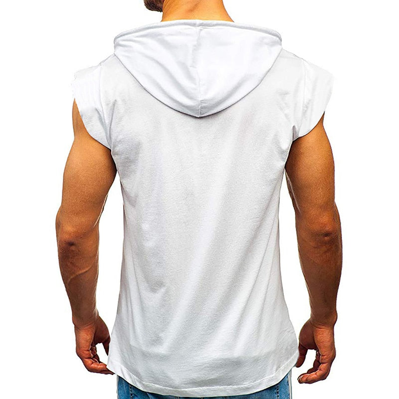 Slim Fit Armless Hoodies