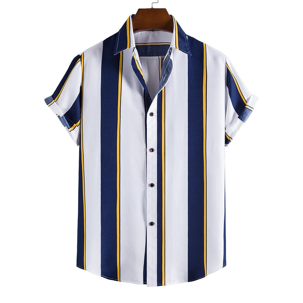 Casual Lapel Beach Shirts