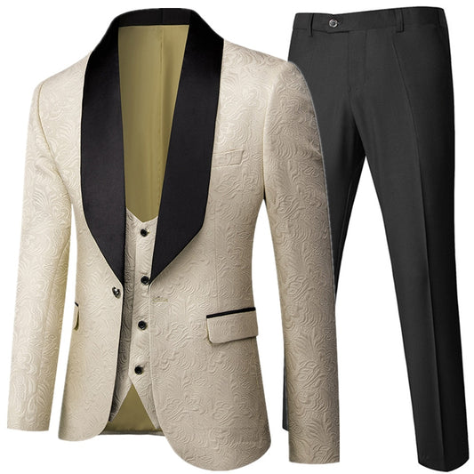 Banquet Feather Blazer 3 Set Suits