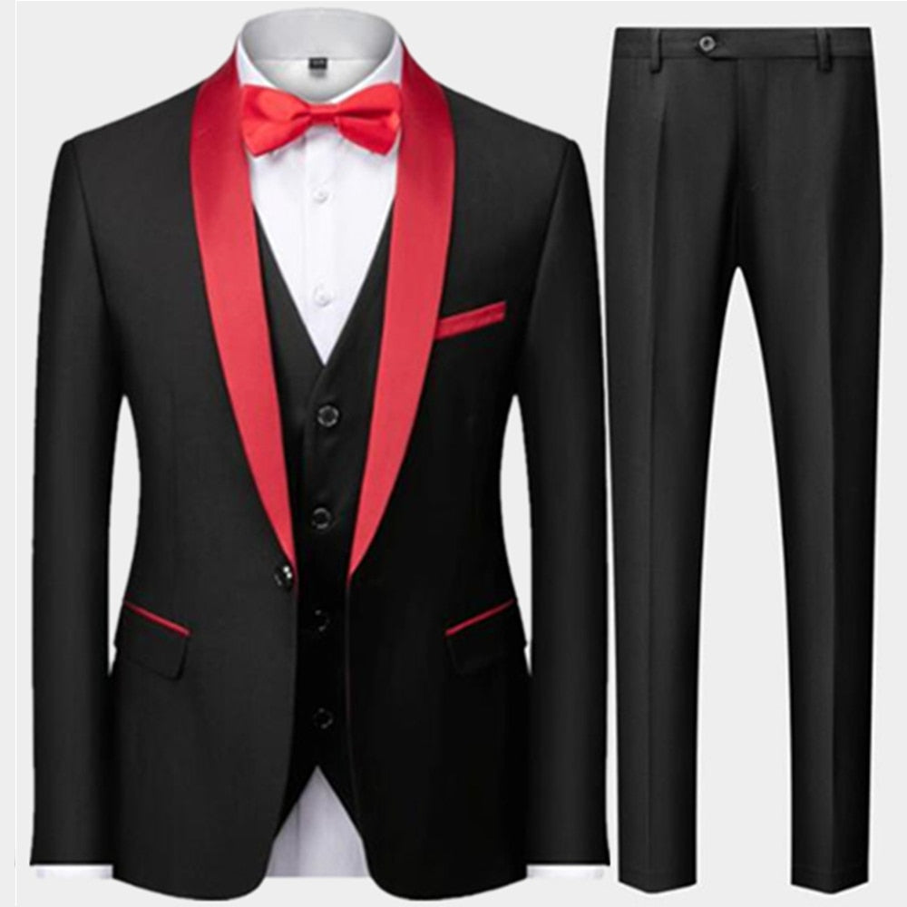 Business Casual 3 Pieces Set Suits