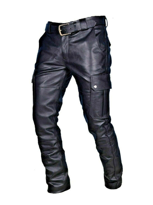 LMS Strap Stylish Leather Pants