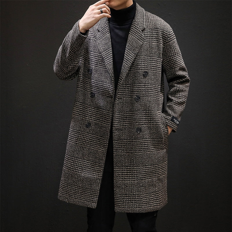 Kevin Double Breasted Wool Coats