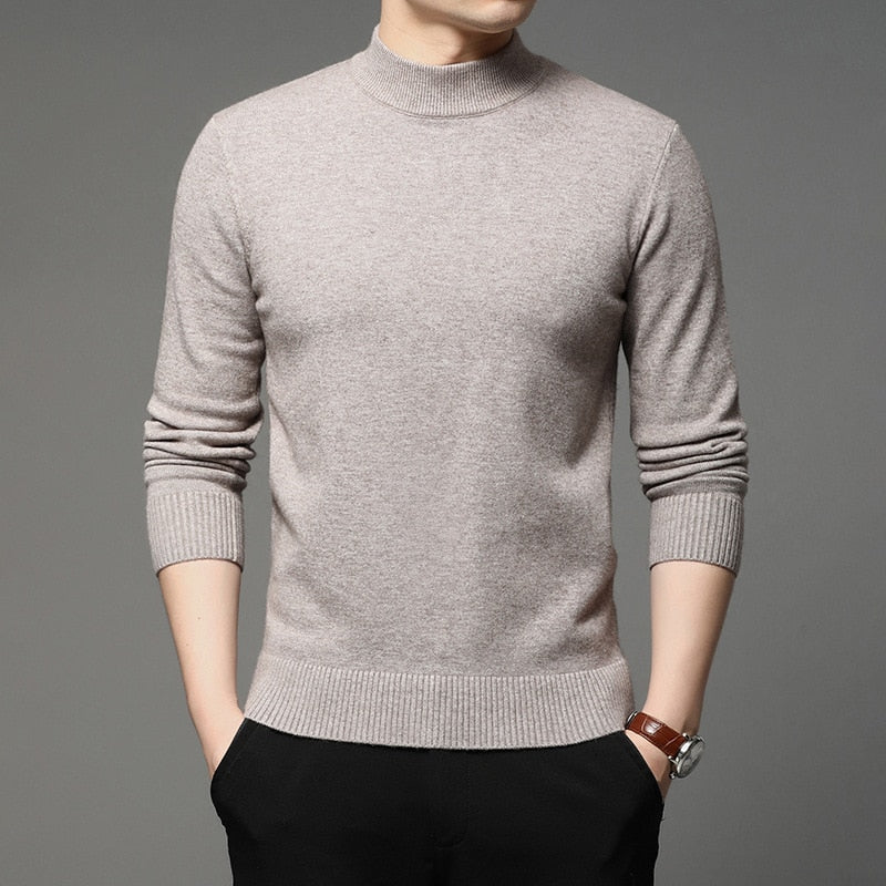 LMS Oxford Turtleneck Sweater