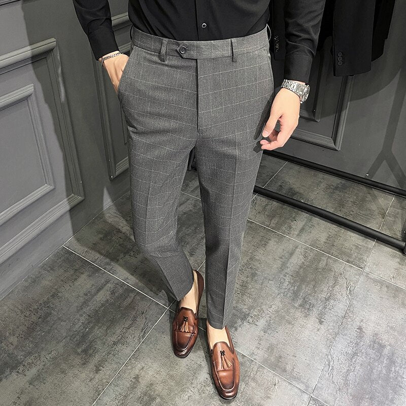 Classic Lattice Dress Pants