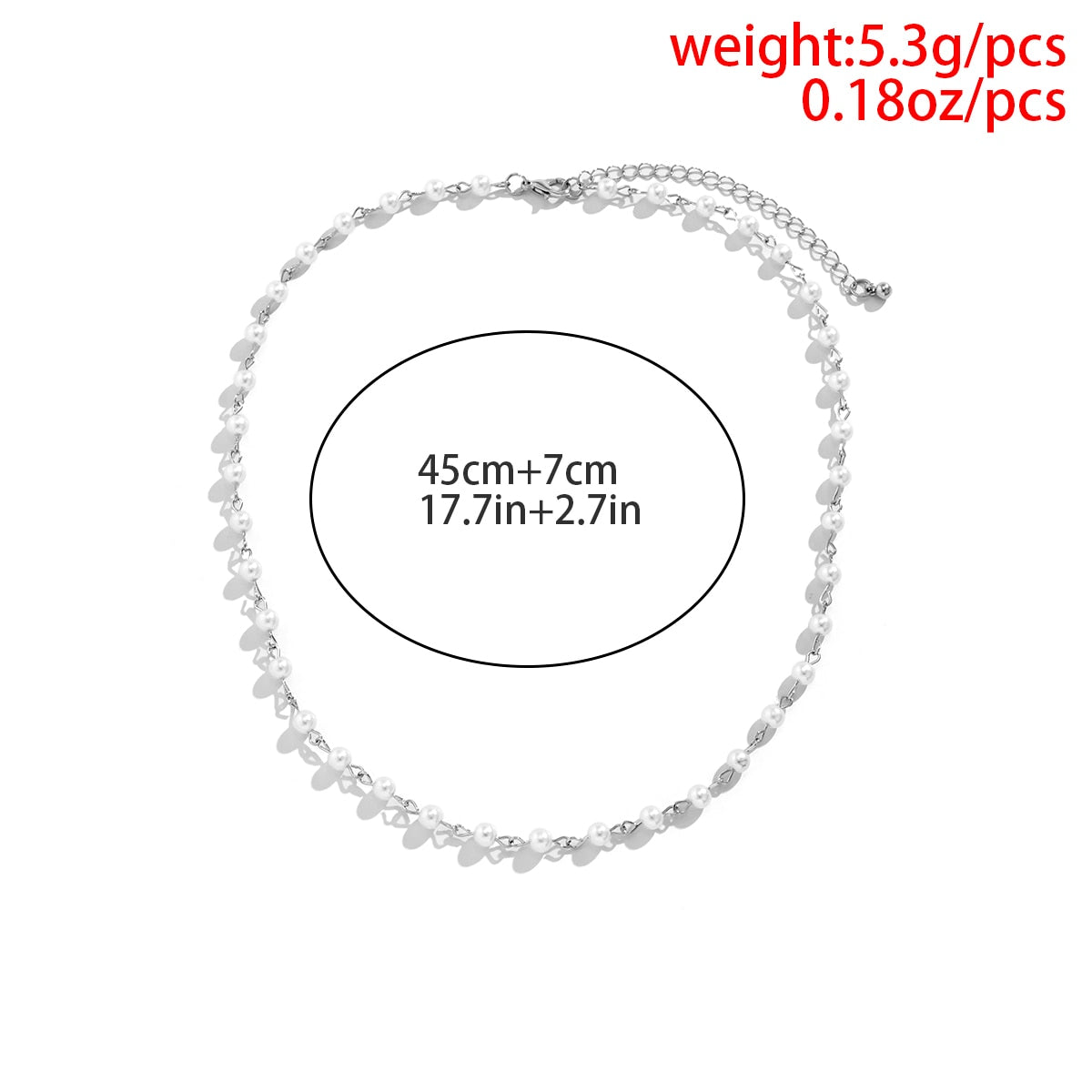 Small Pearl Beads Necklace