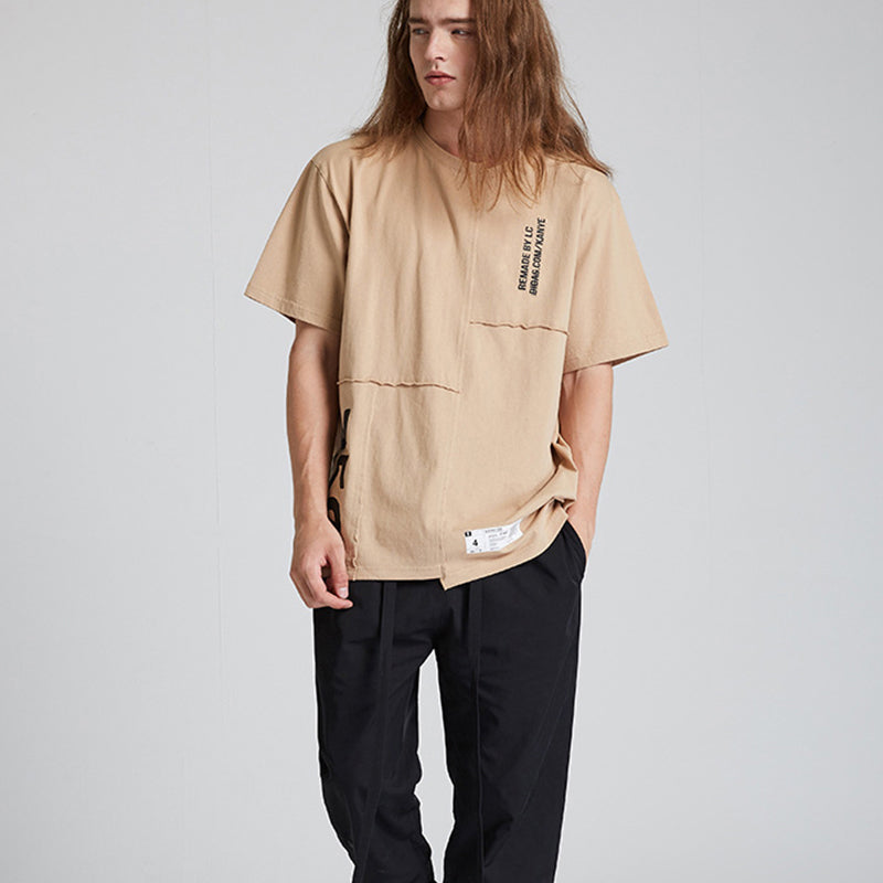Urban Letter Print T-shirts