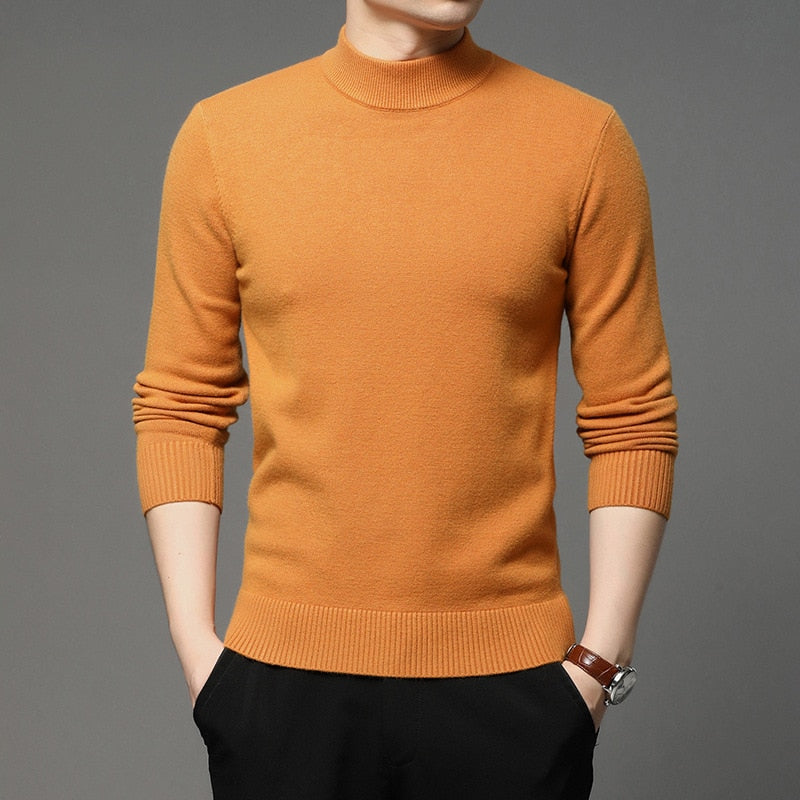 LMS Oxford Turtleneck Sweater