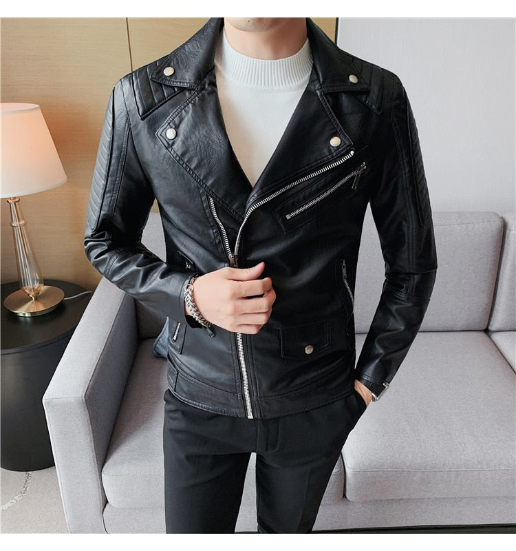 LMS Biker Leather Jackets