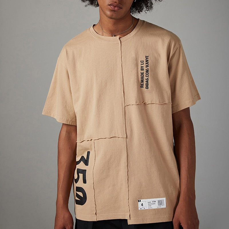 Urban Letter Print T-shirts