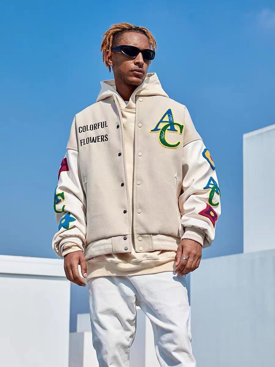 United Flower Embroidered Jacket