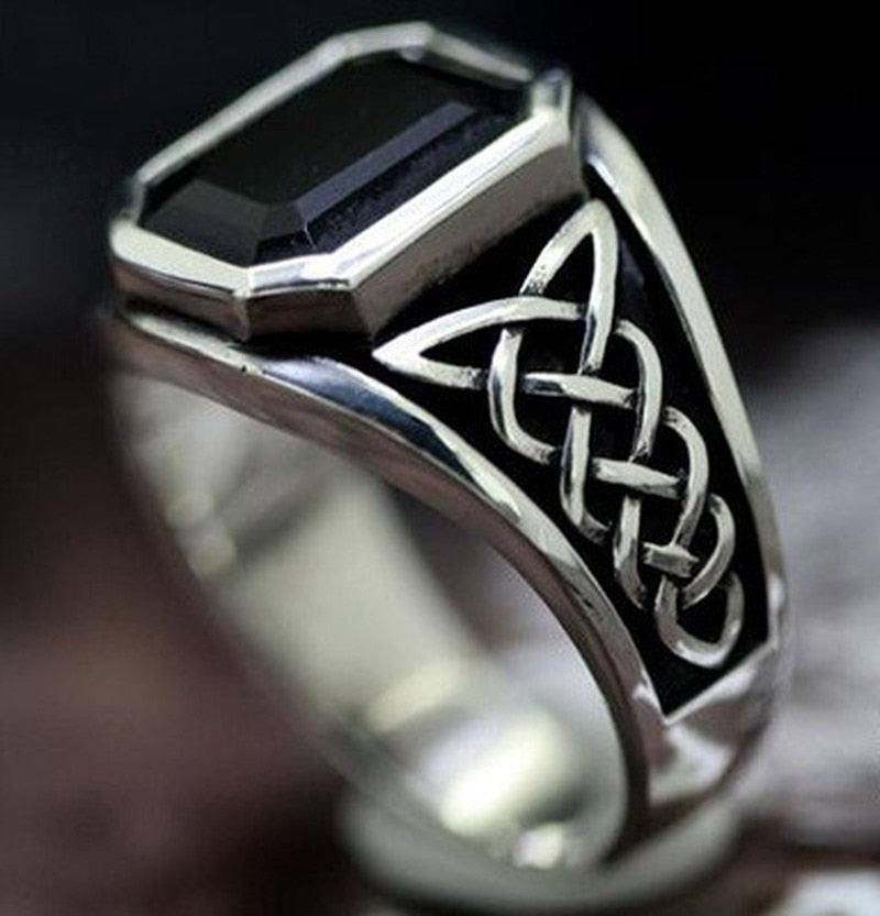 Totem Black Gemstones Rings