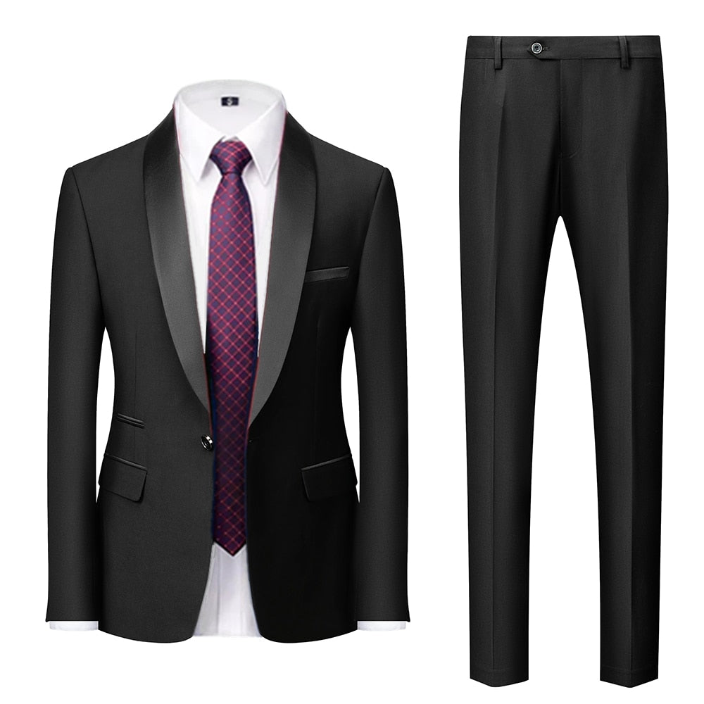 Business Casual 3 Pieces Set Suits