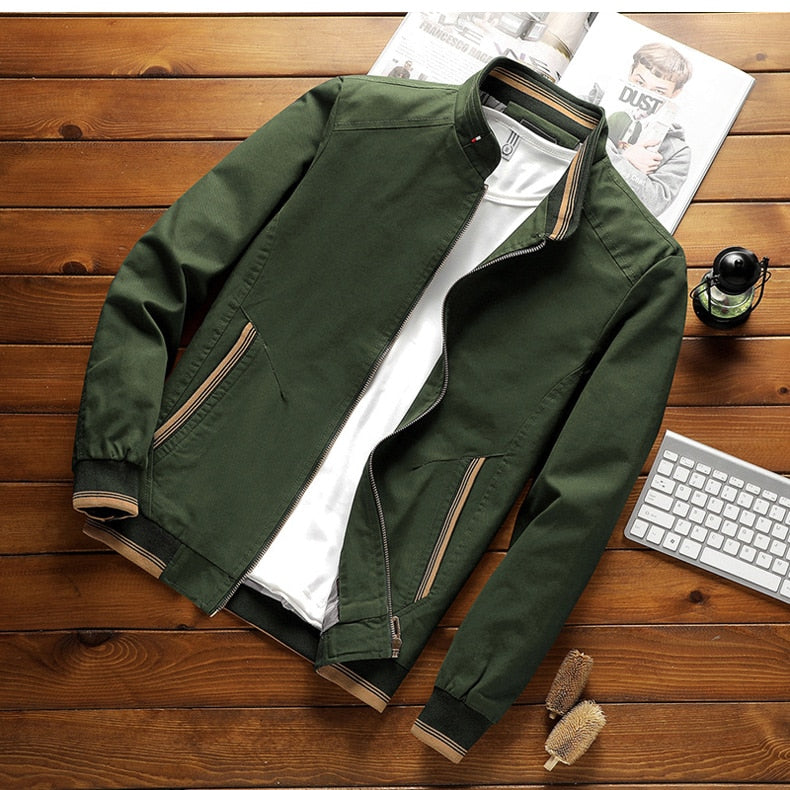 Fashion Casual Windbreaker Jacket