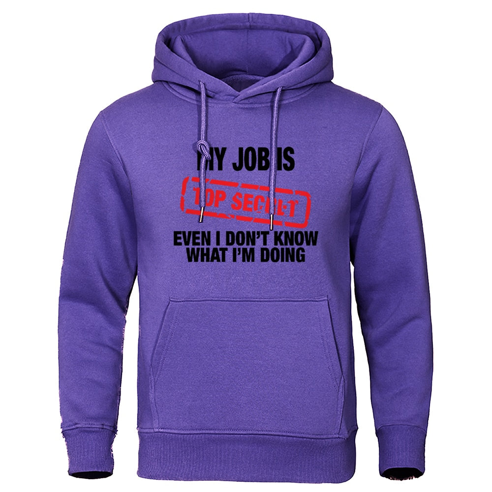 LMS Letter Print Hoodies Sweatshirt