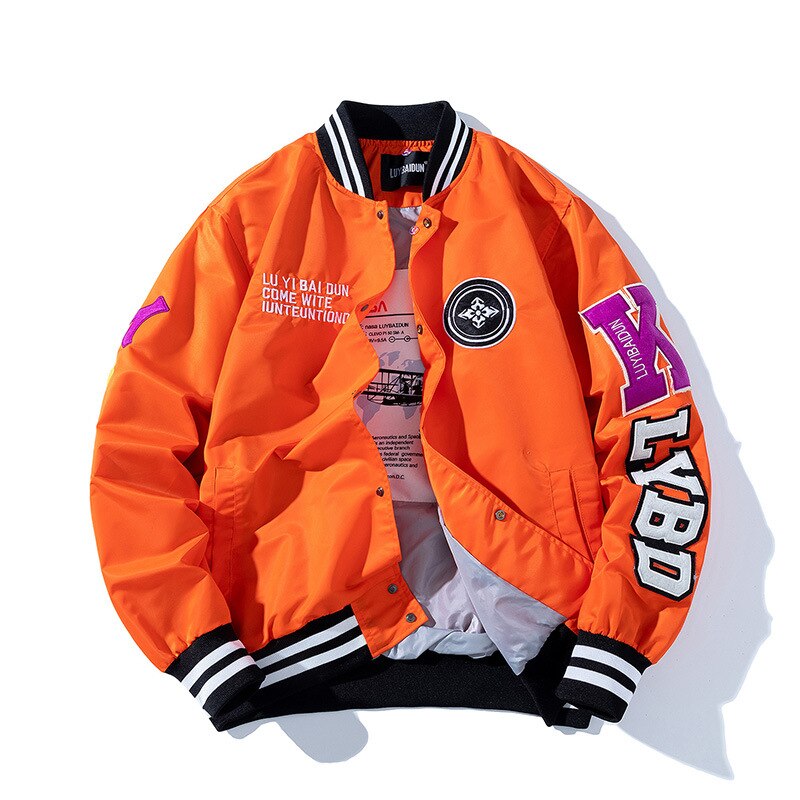 LMS Embroidery Baseball Jackets