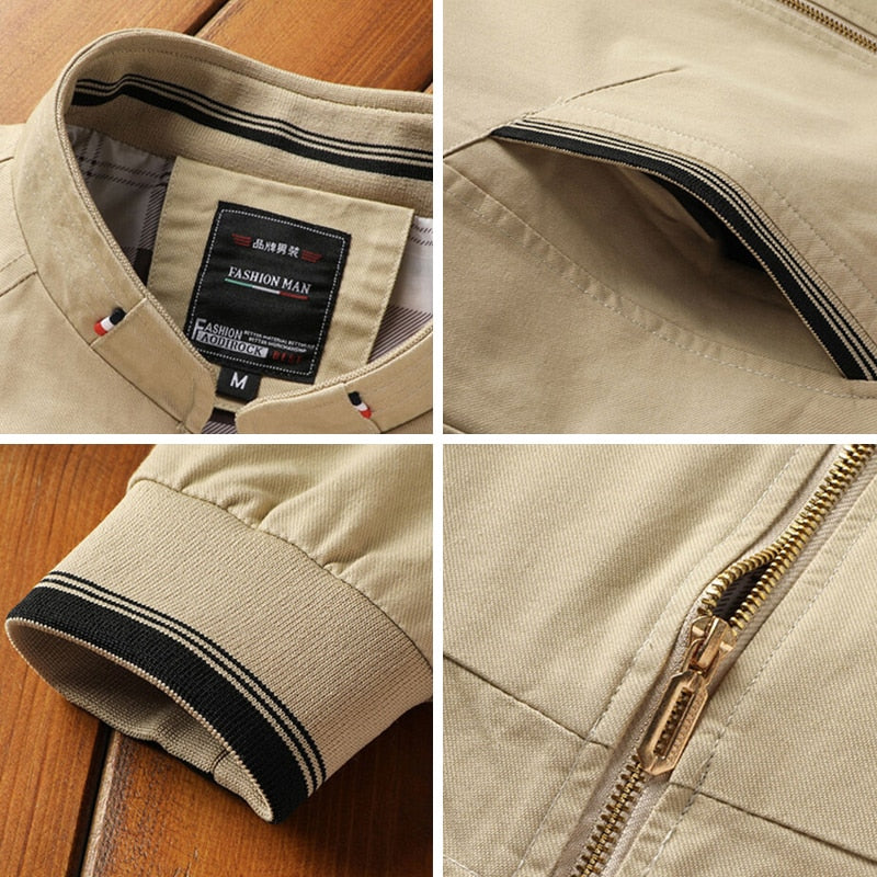 Fashion Casual Windbreaker Jacket