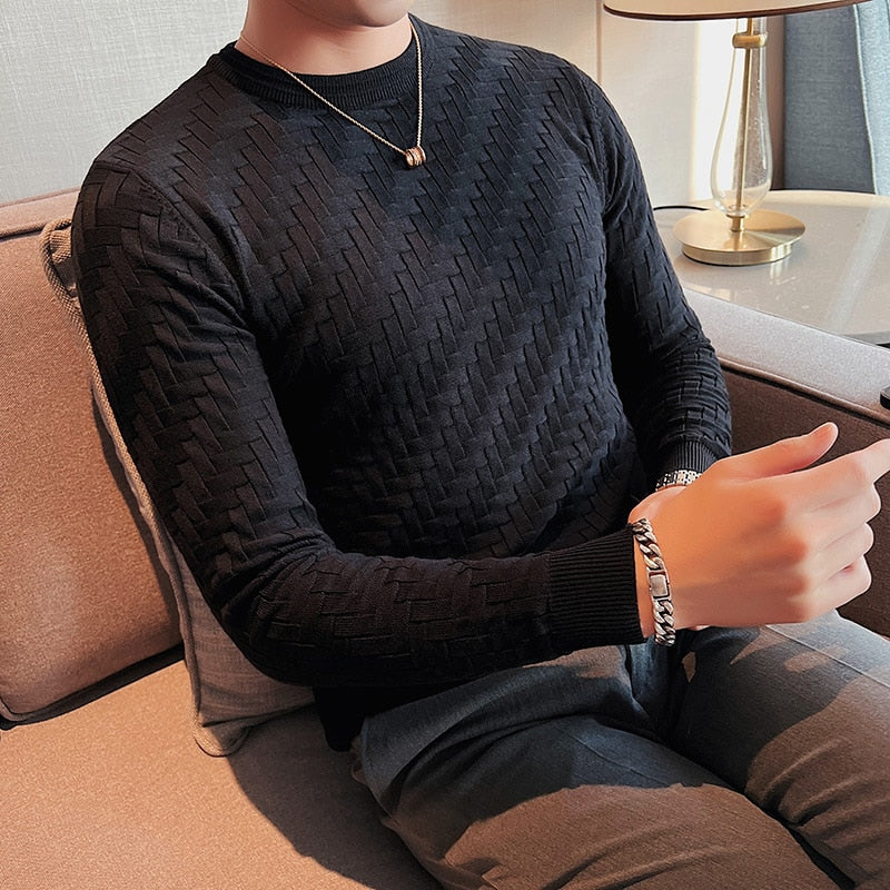 LMS Knitting Casual Sweater