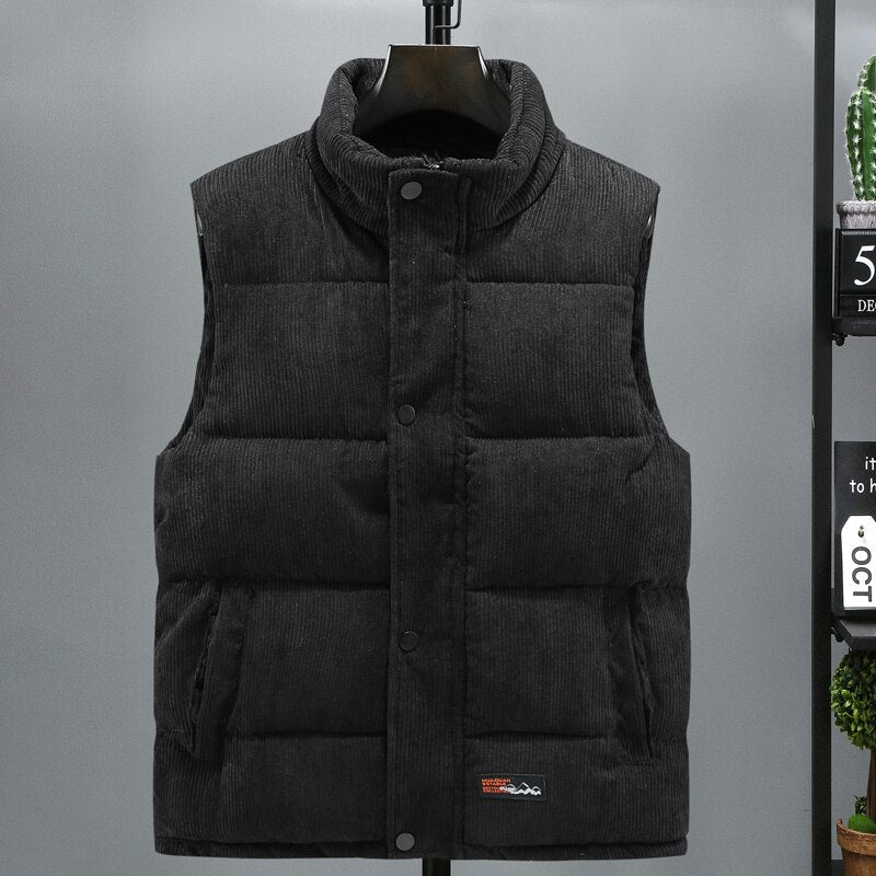 LMS Corduroy Padded Vest