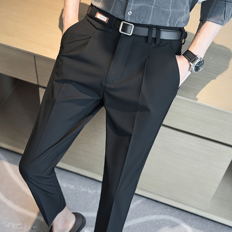 Fashion Skinny Suit Pants