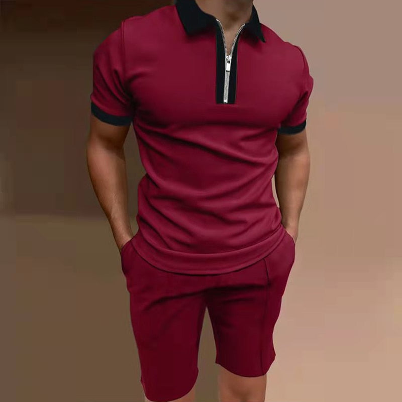 Casual Streetwear 2 Piece Suit