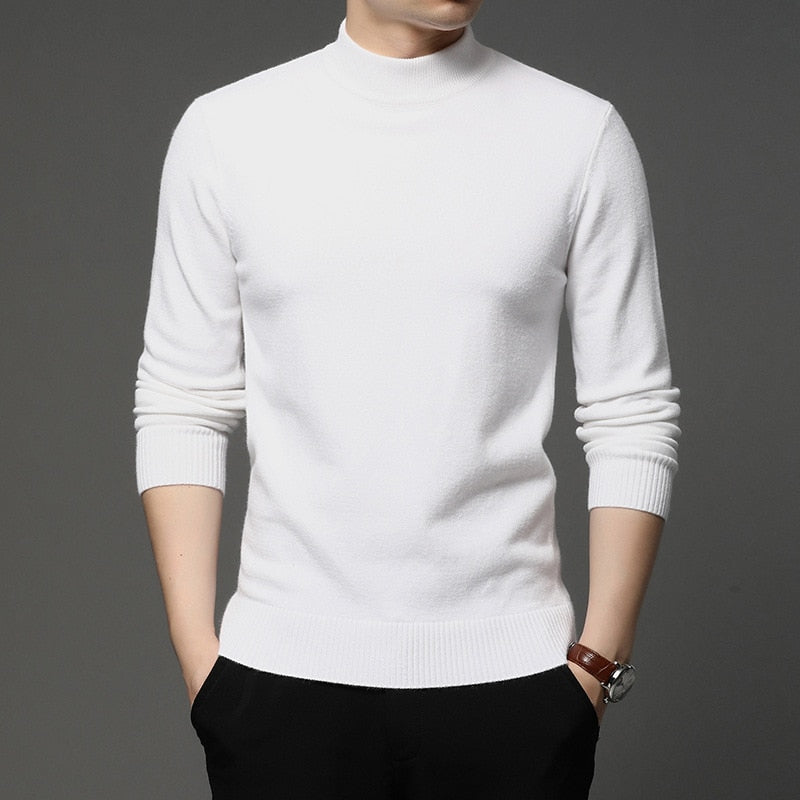 LMS Oxford Turtleneck Sweater
