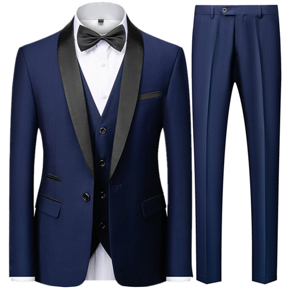 Business Casual 3 Pieces Set Suits