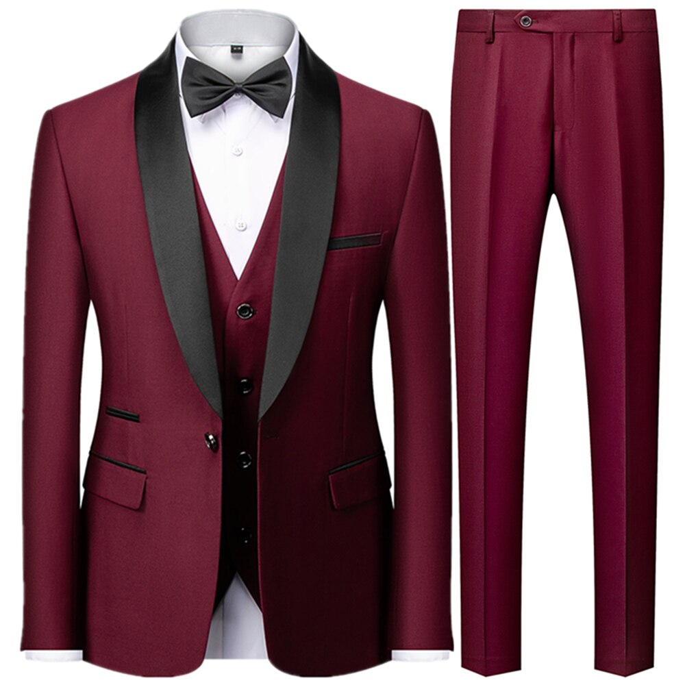 Business Casual 3 Pieces Set Suits