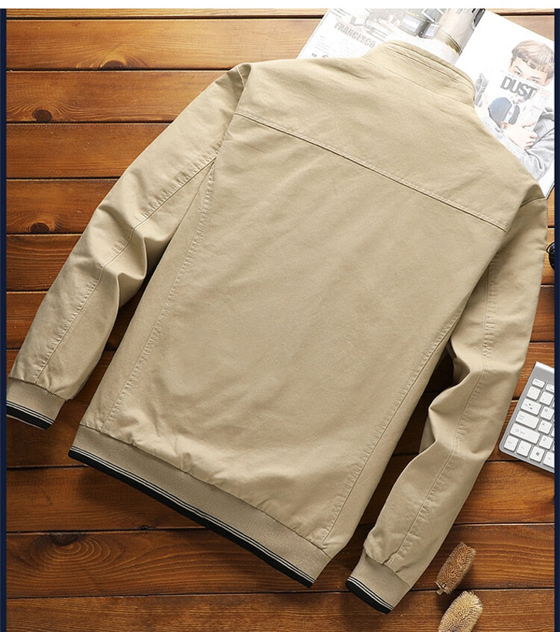 Fashion Casual Windbreaker Jacket