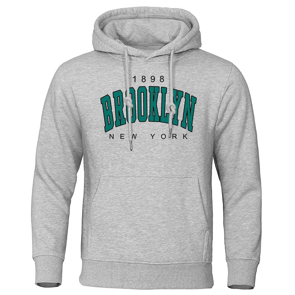 Brooklyn New York Printed Hoody