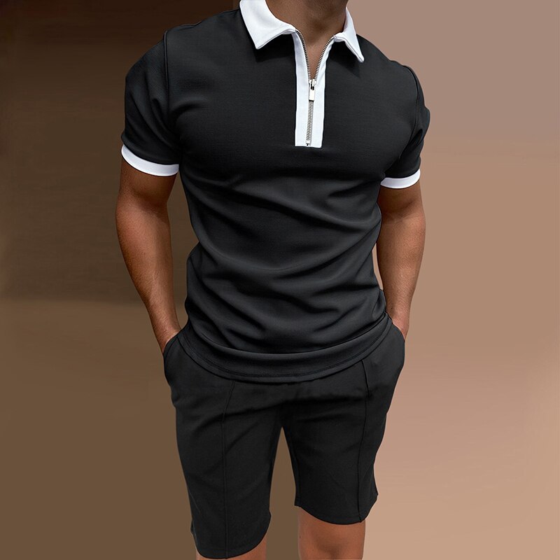 Casual Streetwear 2 Piece Suit