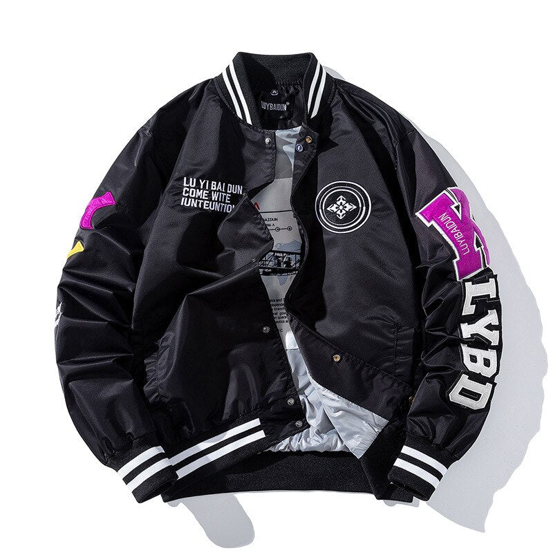 LMS Embroidery Baseball Jackets