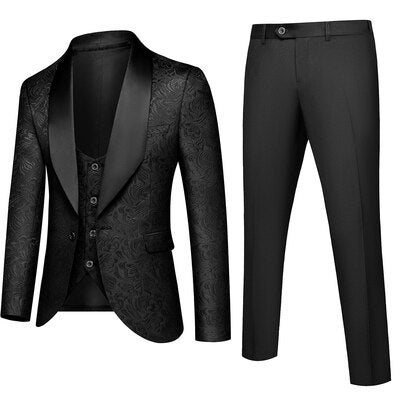 Banquet Feather Blazer 3 Set Suits