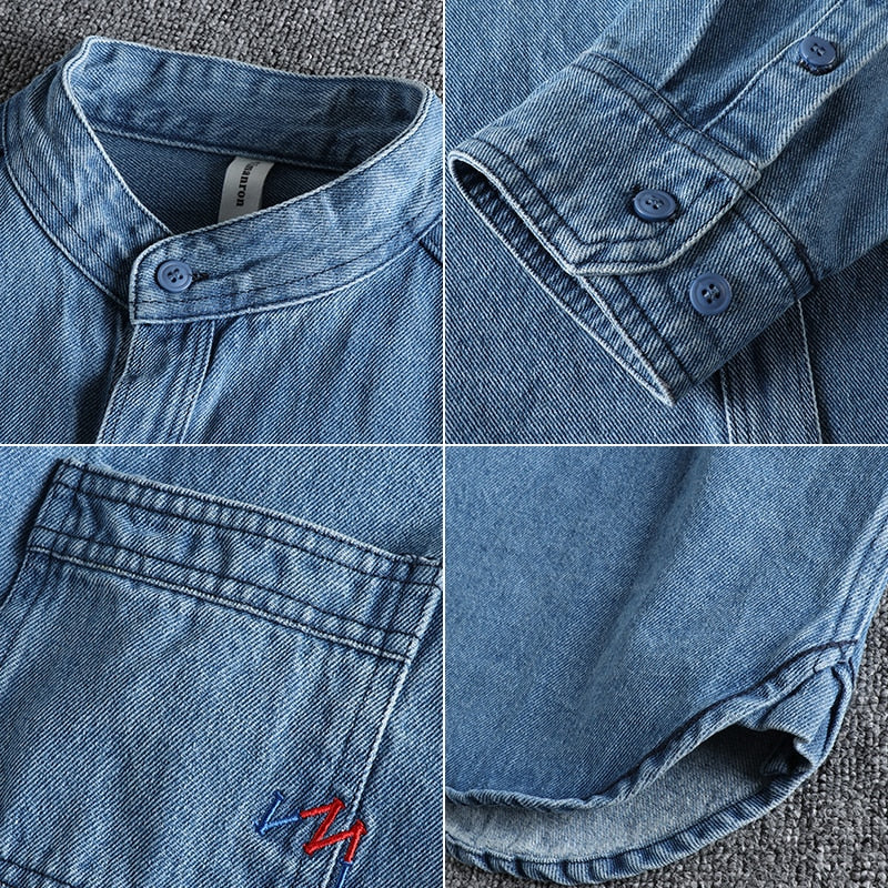 Retro Wash Jeans Shirts