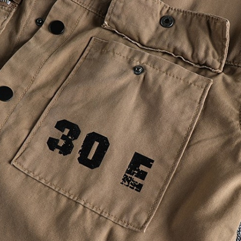 Military Long Sleeve Shirt Jackets