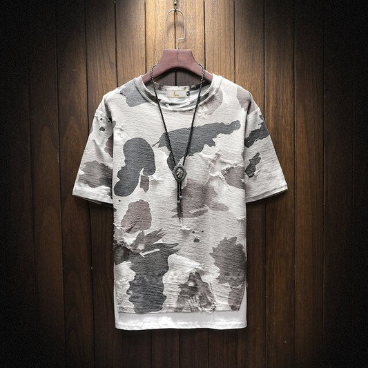 Camo Patchwork T-Shirt