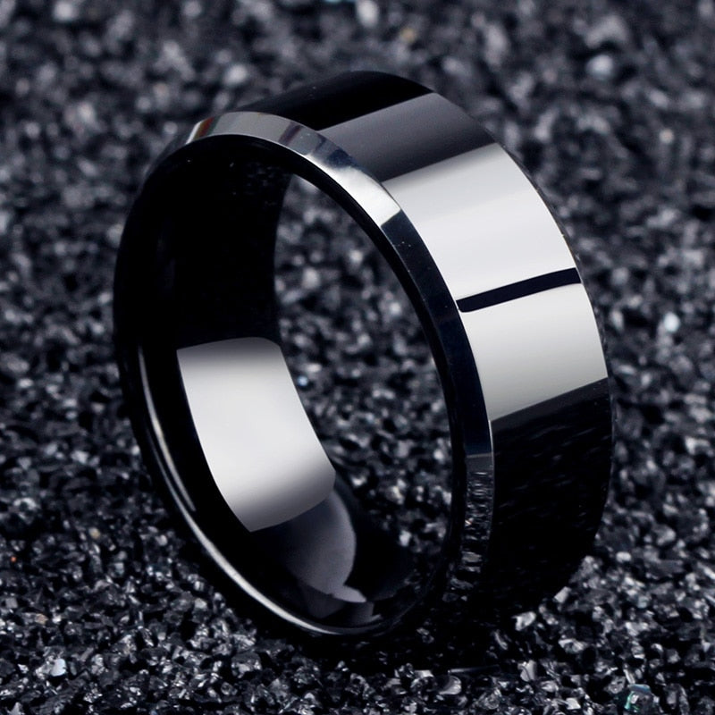 Fashion Charm Black Ring