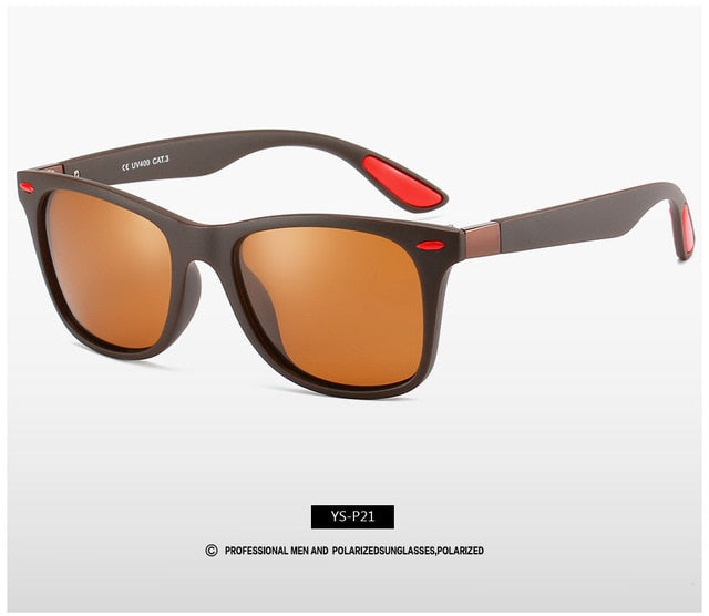 Men Square Frame Sunglasses