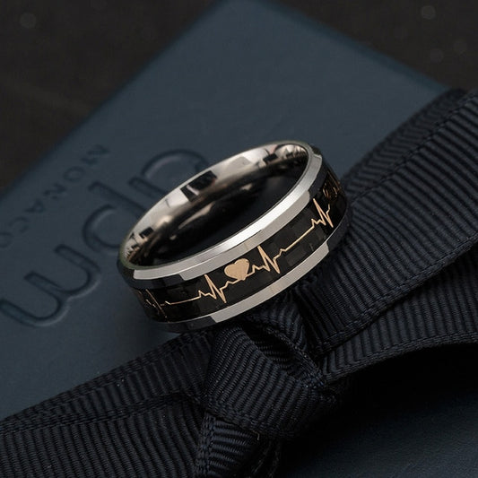 Heartbeat Glowing Rings